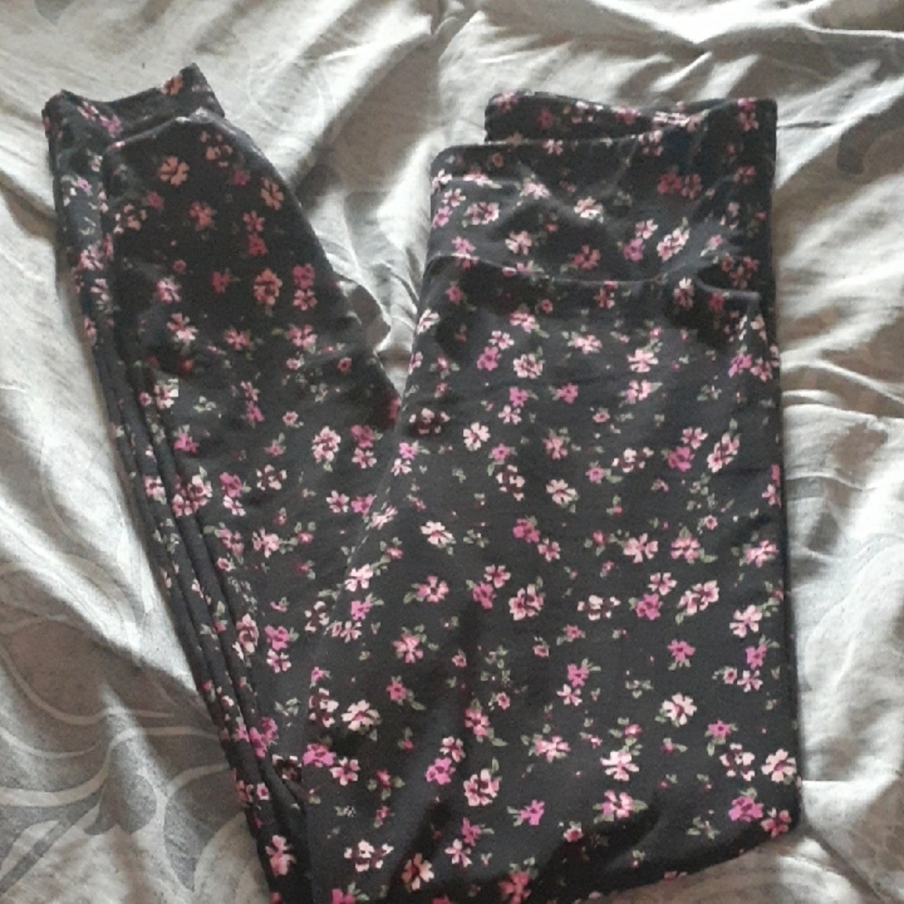 Floral Print Leggings